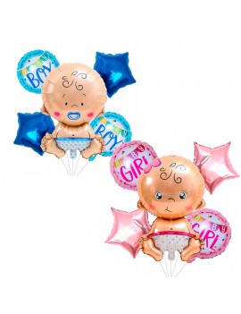 set ballons baby gender reveal baby shower bébé tahiti fenua shopping