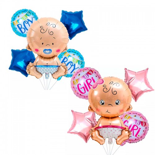 set ballons baby gender reveal baby shower bébé tahiti fenua shopping