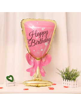 set ballons anniversaire pink happy birthday décoration tahiti fenua shopping