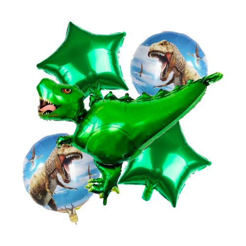 set ballons dinosaure décoration kids boy fête célébration tahiti fenua shopping