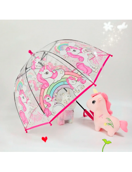 parapluie licorne unicorn girl pluie rain école tahiti fenua shopping