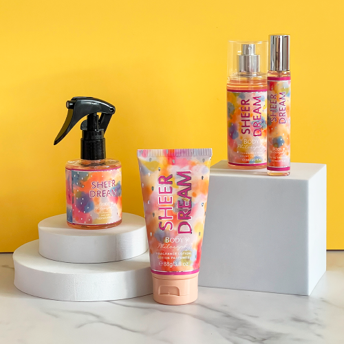 coffret parfum cocktail confettis brume creme body lotion color beauté tahiti fenua shopping