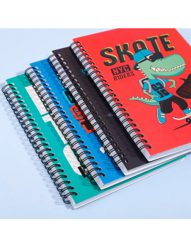 notebook dino spiral cahier école tahiti fenua shopping