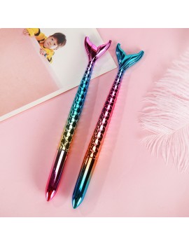 stylo mermaid laser rainbow sirene pen papeterie tahiti fenua shopping