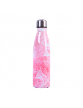 bouteille isotherme pink purple boisson drink température marbre tahiti fenua shopping