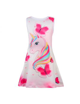 robe unicorn licorne papillon habit fille girl école tahiti fenua shopping