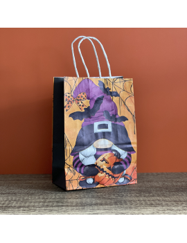 sachet cadeau halloween gift papier kids fenua shopping