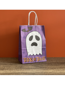 sachet cadeau halloween gift papier kids fenua shopping