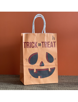 sachet cadeau halloween gift papier kids fenua shopping