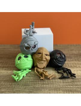 squishy alien monstre squelette enfant halloween kids jouet fenua shopping