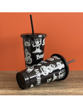 mug halloween glow boisson verre drink fête fenua shopping