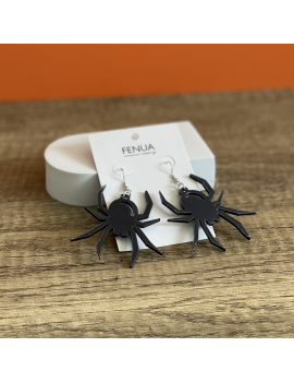 boucles d'oreilles spider araignée halloween fenua shopping