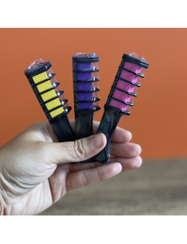 set 10 brosses craie cheveux coloration éphémère fenua shopping
