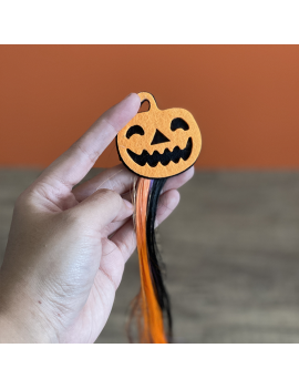 clip cheveux halloween barrette mèche colorée accessoire coiffure fenua shopping