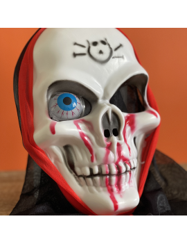 masque squelette skull déguisement costume halloween fenua shopping