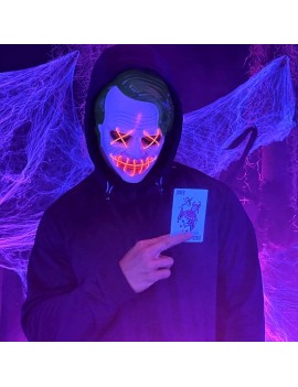masque joker light costume déguisement halloween fenua shopping