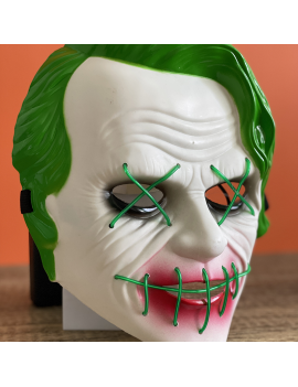 masque joker light costume déguisement halloween fenua shopping