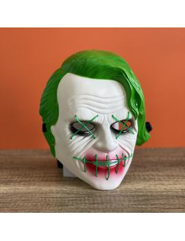 masque joker light costume déguisement halloween fenua shopping