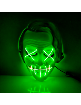 masque joker light costume déguisement halloween fenua shopping