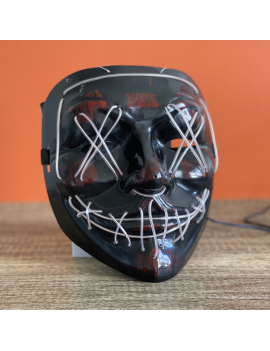 masque purge light déguisement costume halloween fenua shopping