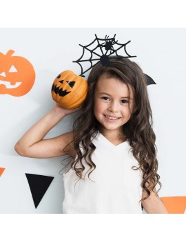 serre tete araignée toile spider coiffure accessoire halloween fenua shopping