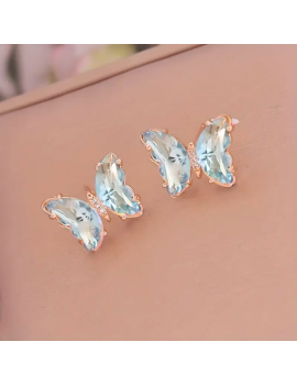 boucles d'oreilles butterfly papillon bijoux accessoire tahiti fenua shopping