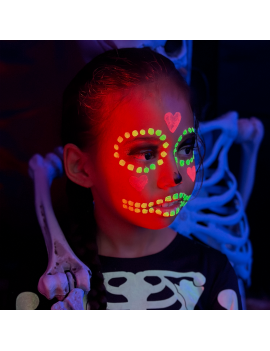 palette make up fluorescents glow in the dark kids fenua shopping