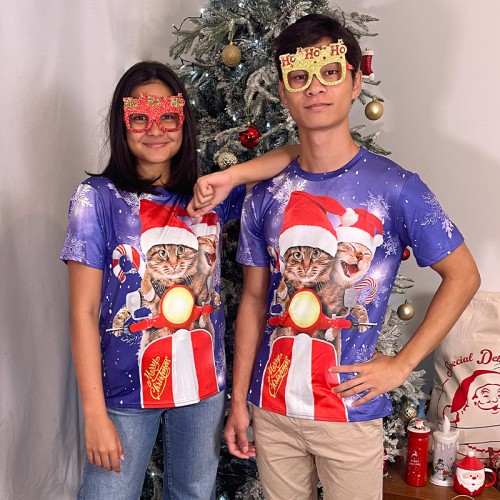 t-shirt tricot moche noël christmas vêtement habillement garçons boys tahiti fenua shopping