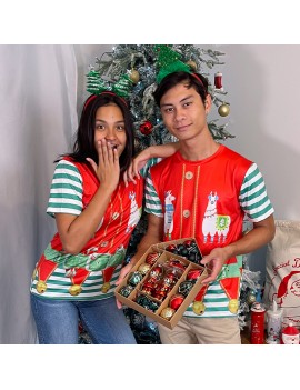 t-shirt tricot moche noël christmas vêtement habillement garçons boys tahiti fenua shopping