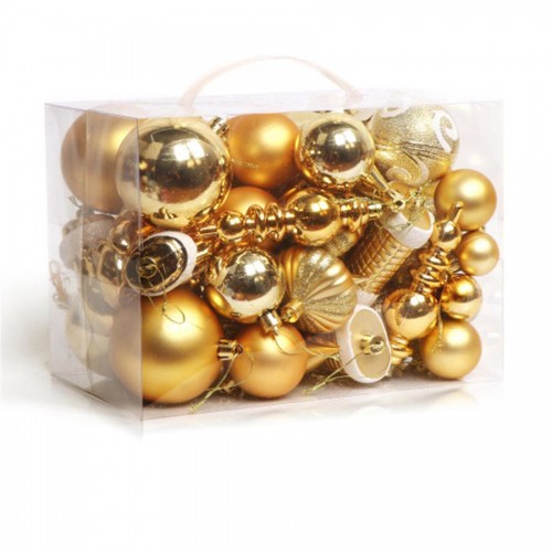 boite 60 boules noël christmas sapin décoration deco tahiti fenua shopping