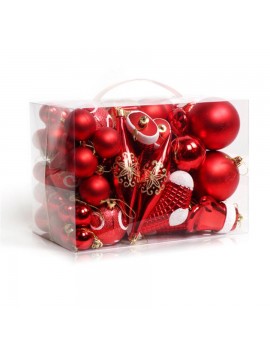 boite 60 boules noël christmas sapin décoration deco tahiti fenua shopping