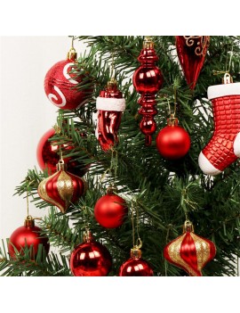 boite 60 boules noël christmas sapin décoration deco tahiti fenua shopping