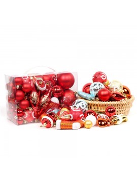 boite 60 boules noël christmas sapin décoration deco tahiti fenua shopping