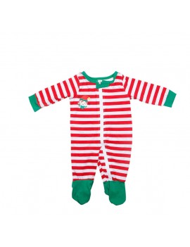 pyjama lutin baby bébé combinaison rayures christmas noël tahiti fenua shopping