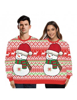 tricot tshirt duo binome noël christmas shirt bonhomme de neige tahiti fenua shopping tshirt moche pull moche