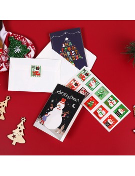 set 8 cartes de voeux noel christmas enveloppe lettre noel tahiti fenua shopping