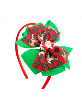serre tete noeud noel accessoire cheveux fête fenua shopping