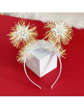 serre tete snow flocon glitters accessoire noel christmas fenua shopping