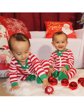 pyjama lutin baby bébé combinaison rayures christmas noël tahiti fenua shopping