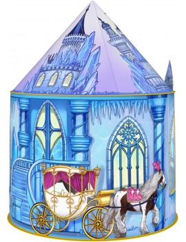 tente chateau cabane pop up glaces princesse blue bleu reine neige enfant kids tahiti fenua shopping