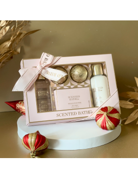 set scented bath bain moussant cadeau a offrir box bien etre beaute cosmetique tahiti fenua shopping