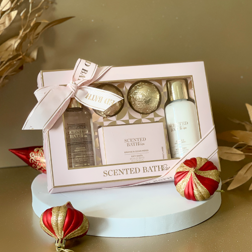 set scented bath bain moussant cadeau a offrir box bien etre beaute cosmetique tahiti fenua shopping