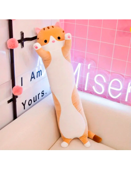 peluche chat cat kawaii tranversin coussin kids tahiti fenua shopping