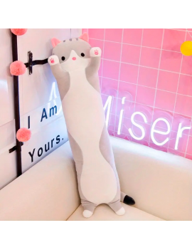 peluche chat cat kawaii tranversin coussin kids tahiti fenua shopping