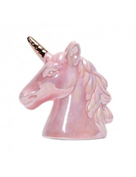 tirelire licorne pink rose unicorn money economie ceramique maison pieces tahiti fenua shopping
