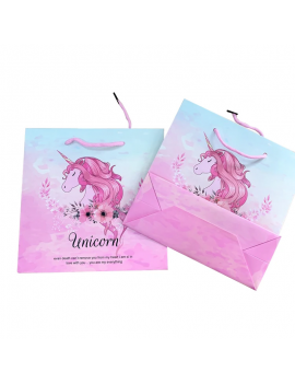 sachet cadeau unicorn licorne cadeau shopping sac tahiti fenua shopping