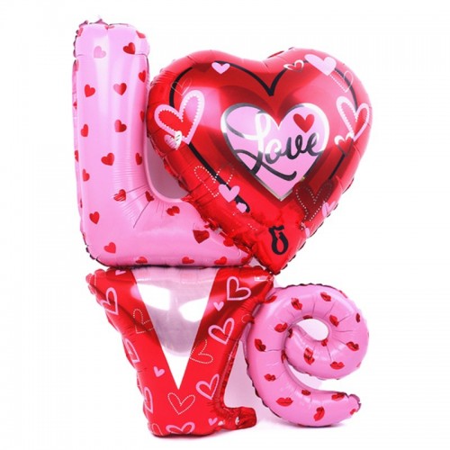 grand ballon LOVE décoration Sainte Valentin