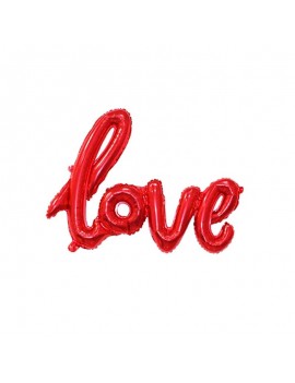 set ballon love et ballons coeur rouge décoration saint valentin