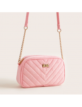 sac à main rose avec anse bijoux pour fille chez Fenua Shopping