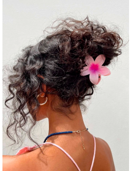 barrette hibiscus flower fleur clip cheveux accessoire tahiti fenua shopping